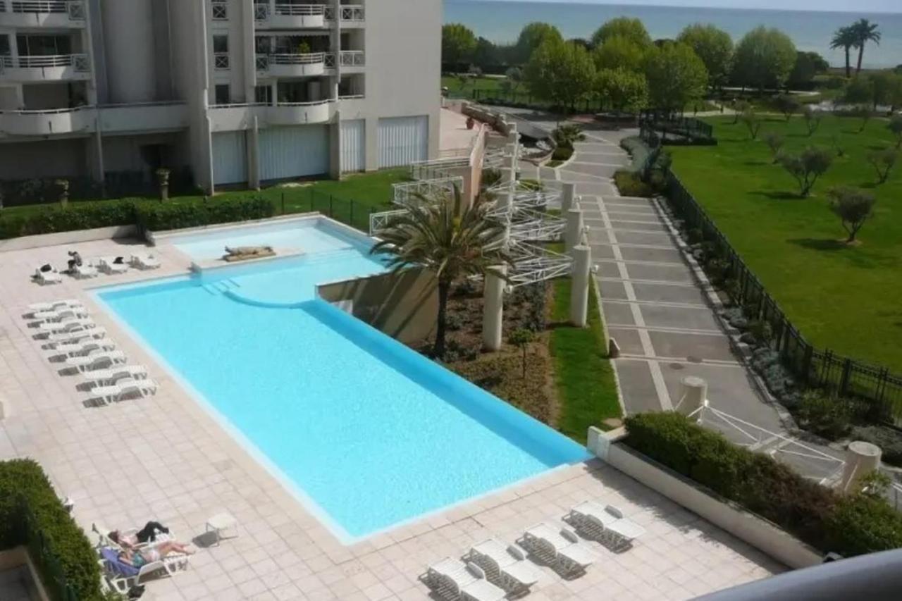 "T2 "Antibes Les Pins 3" Air Conditionned Sea View With Parking And Pool" Apartment Екстериор снимка