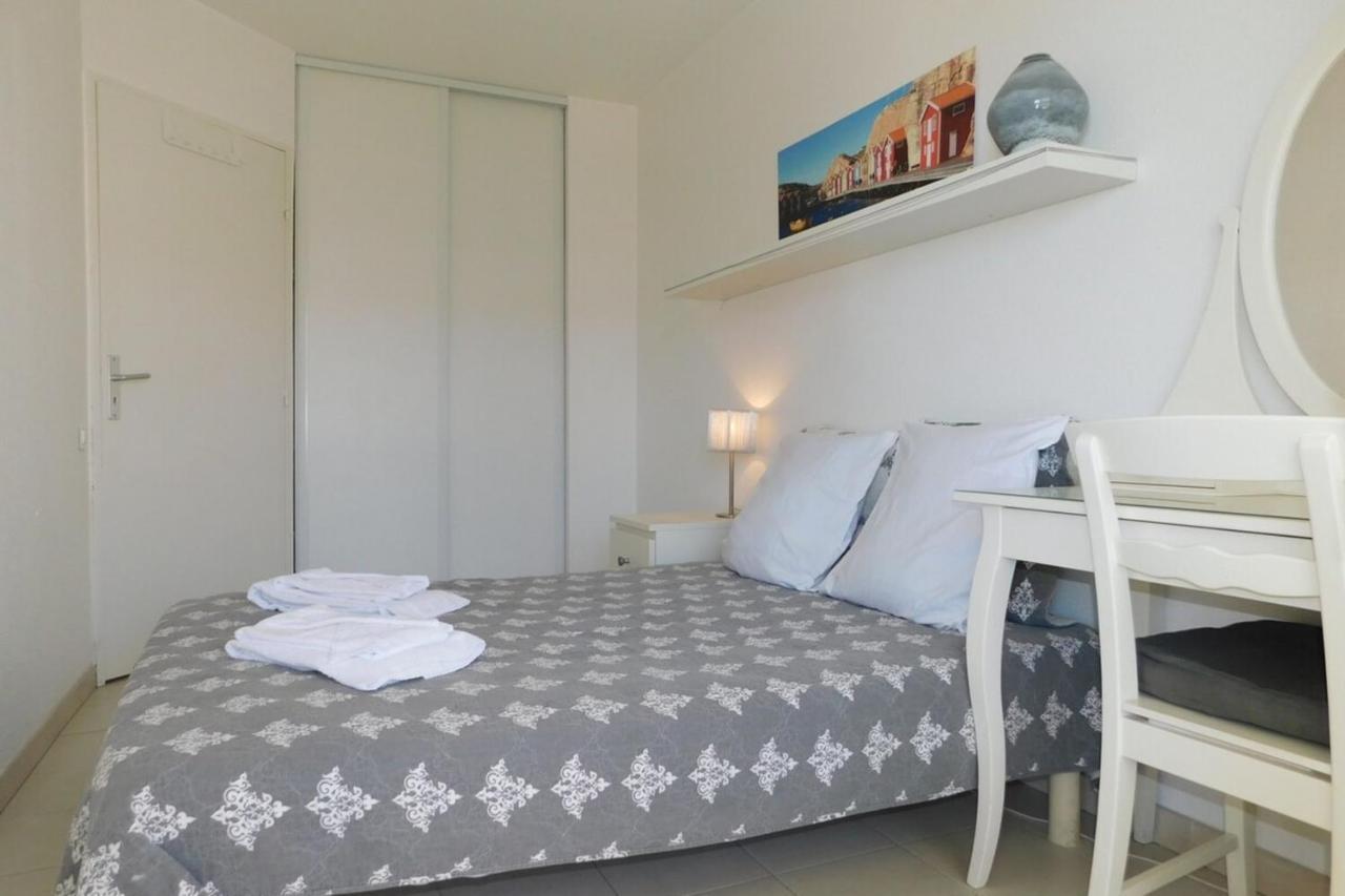 "T2 "Antibes Les Pins 3" Air Conditionned Sea View With Parking And Pool" Apartment Екстериор снимка